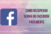 como recuperar senha do facebook